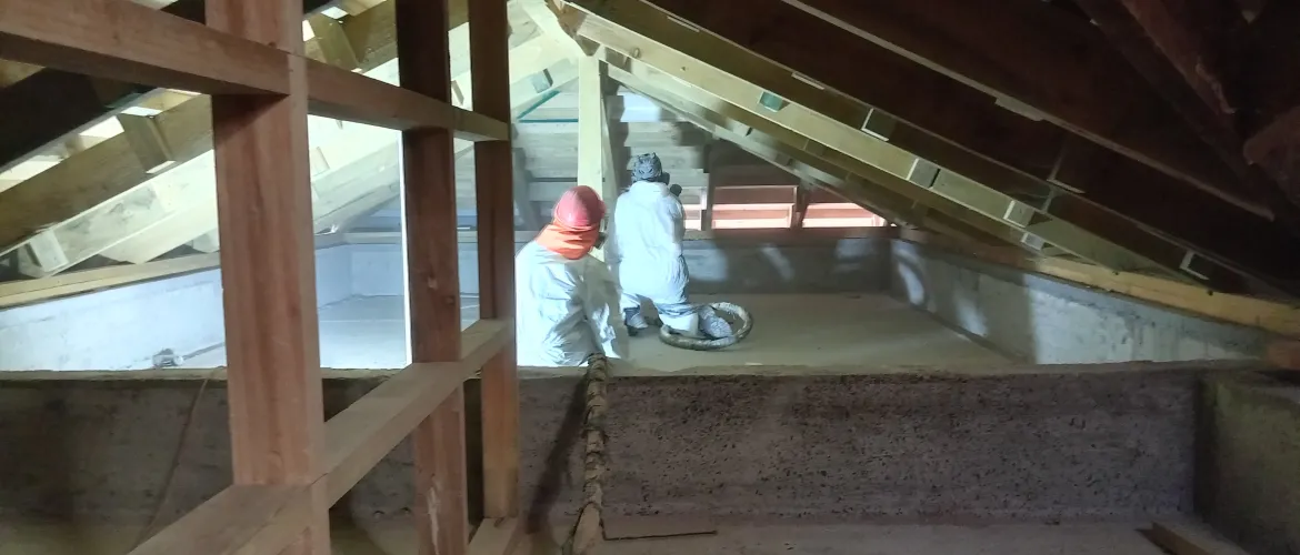 Aislación Térmica en cubierta Interior de Vivienda