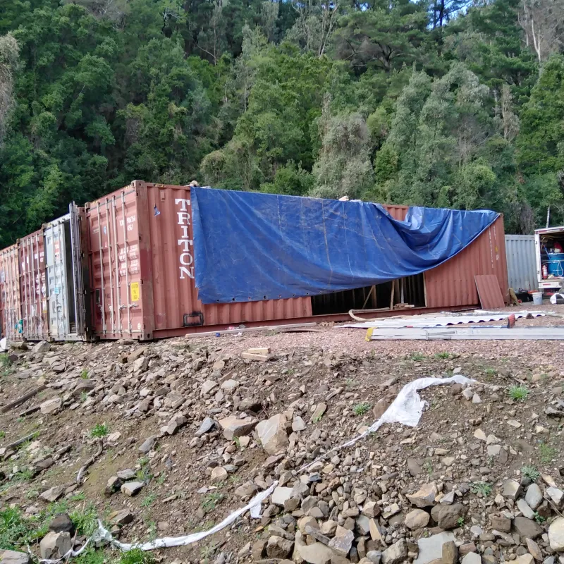 Aislación de oficinas de contenedores