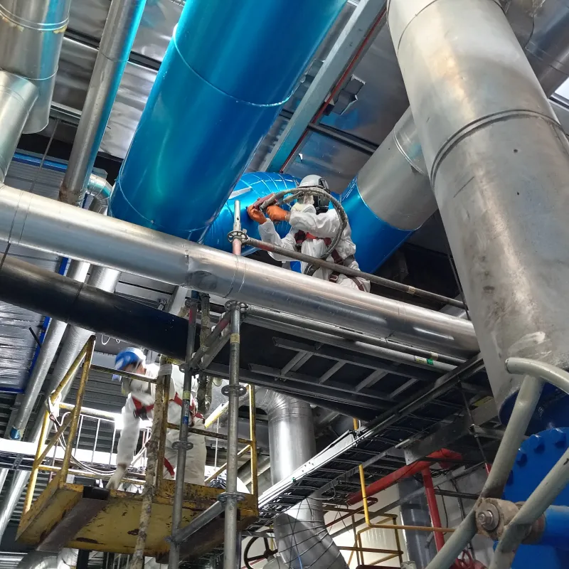 Inyección de Línea de Amoniaco / Poliuretano Inyectado