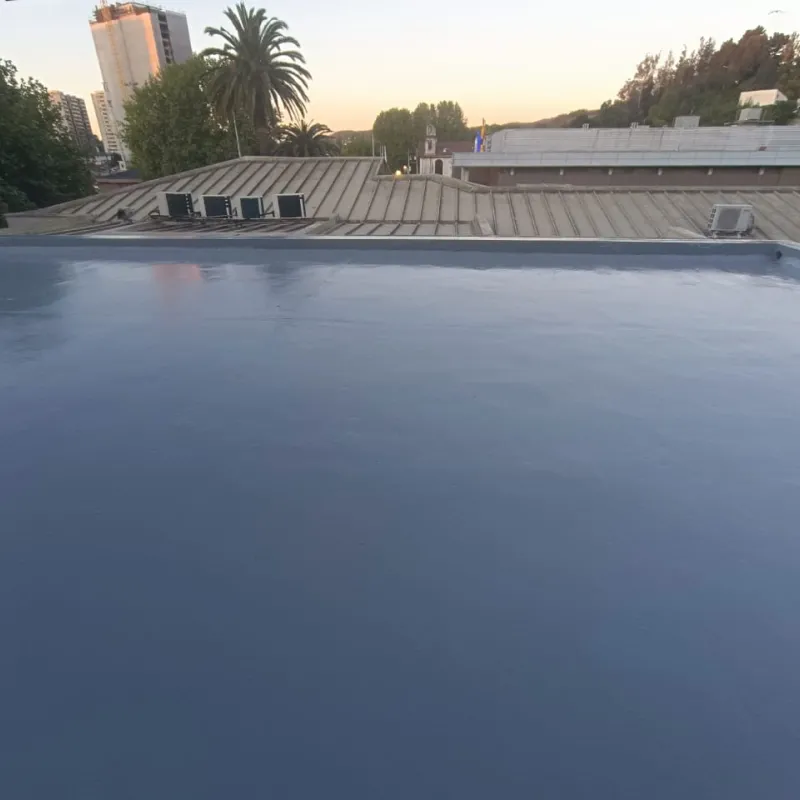 Impermeabilización de cubierta en la Fiscalía de Concepción